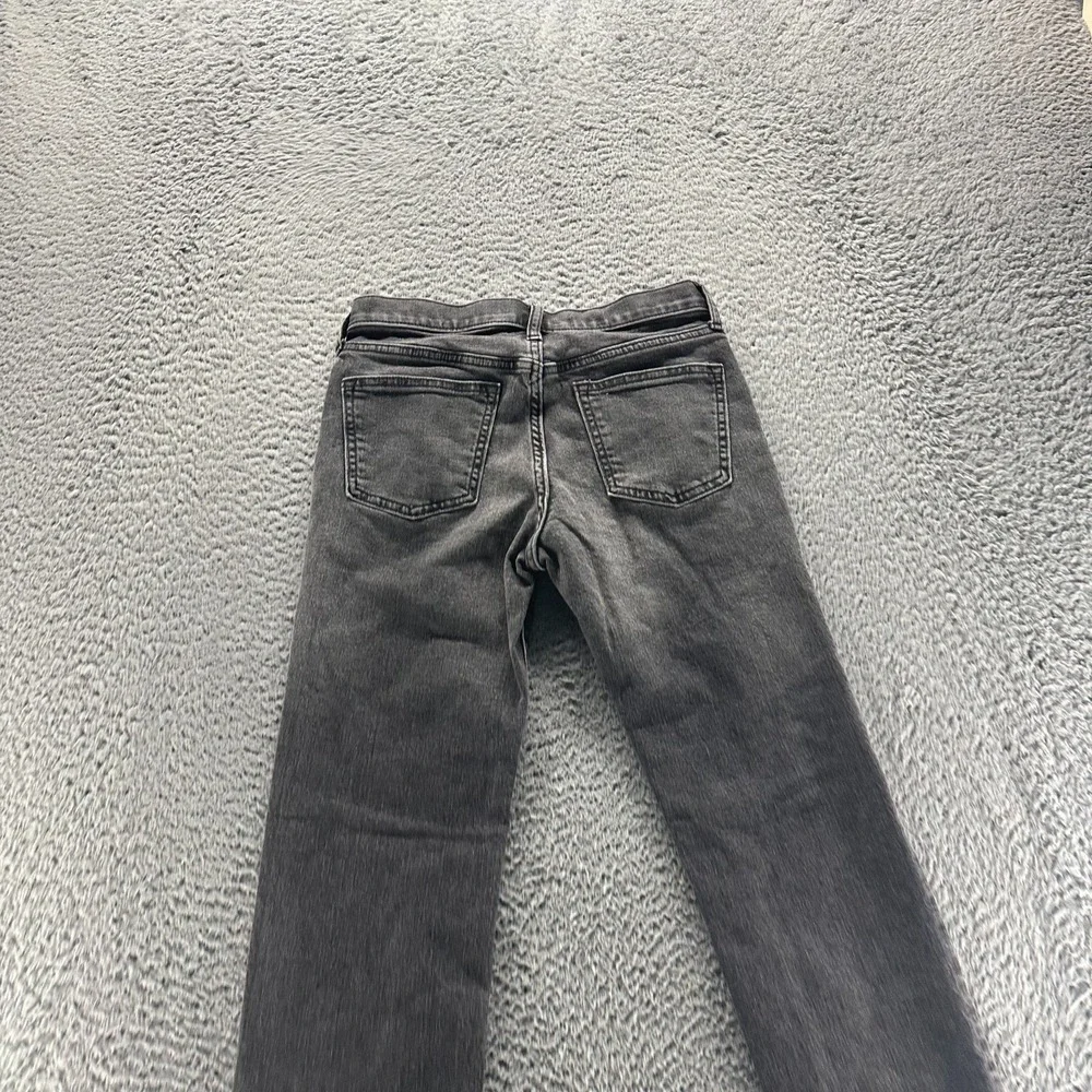 Old Navy 360 Built-in Tough Boys 12 Black Denim Straight Slim Stretch Workwear